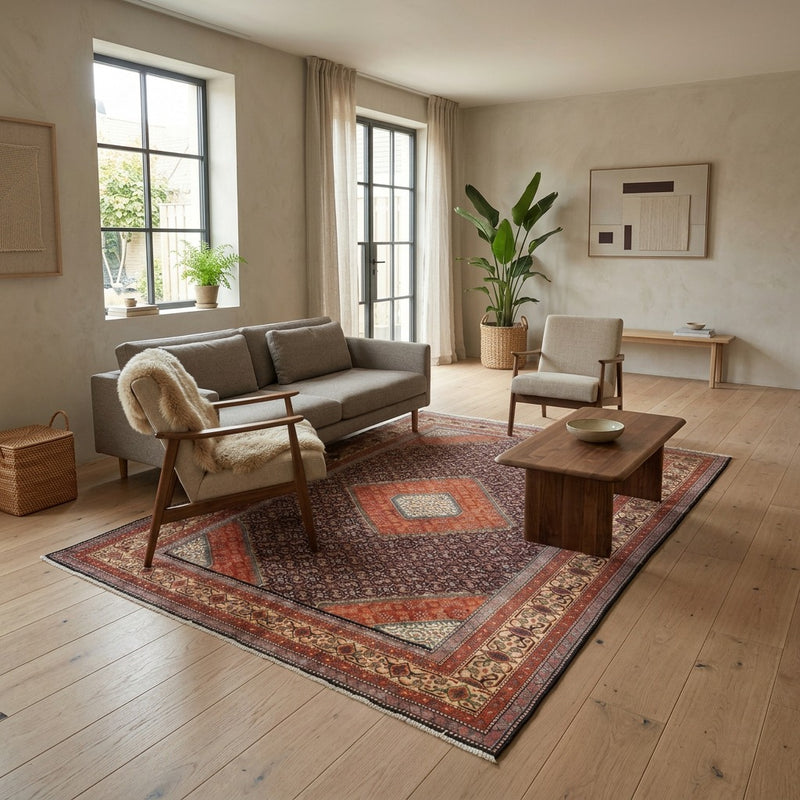 Tabriz Mattan 208x276cm - Persisk matta