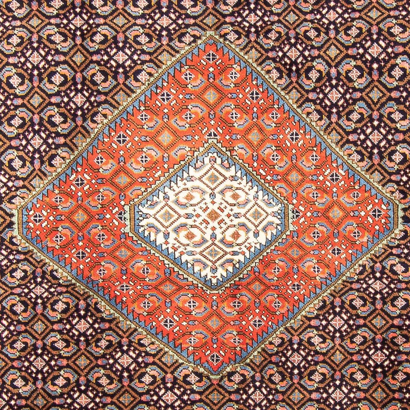 Persisk matta - Tabriz - 276 x 208 cm - mörkblå