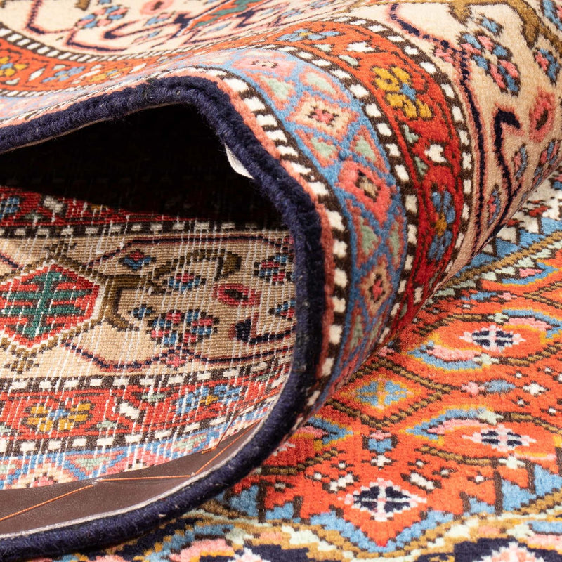 Persisk matta - Tabriz - 276 x 208 cm - mörkblå