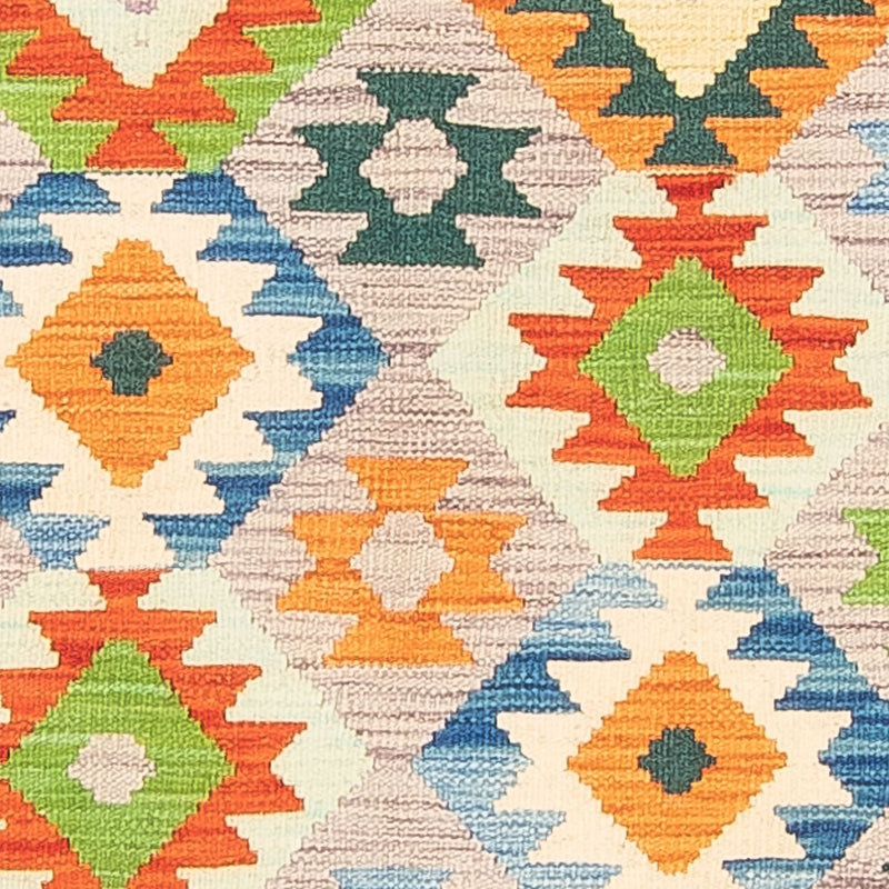 Kelim Carpet - orientalisk matta - 146 x 99 cm - flerfärgad