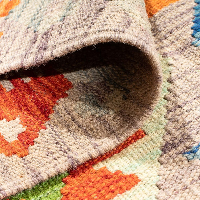 Kelim Carpet - orientalisk matta - 146 x 99 cm - flerfärgad