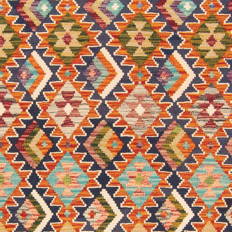 Kelim Carpet - orientalisk matta - 250 x 184 cm - flerfärgad