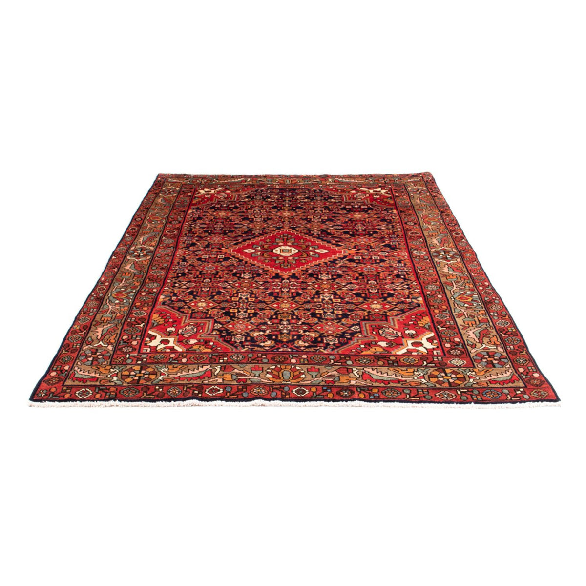 Persisk matta - Nomadic - 243 x 165 cm - mörkblå