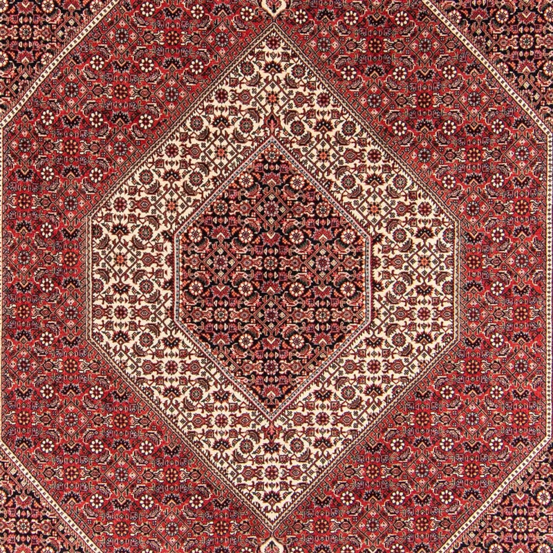 Persisk matta - Bijar - Royal - 252 x 174 cm - röd