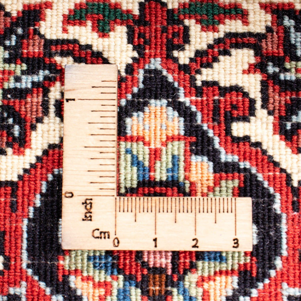 Persisk matta - Bijar - Royal - 252 x 174 cm - röd