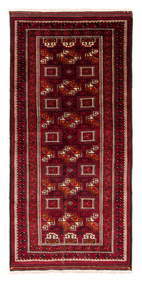 Runner Baluch-matta - 190 x 90 cm - röd