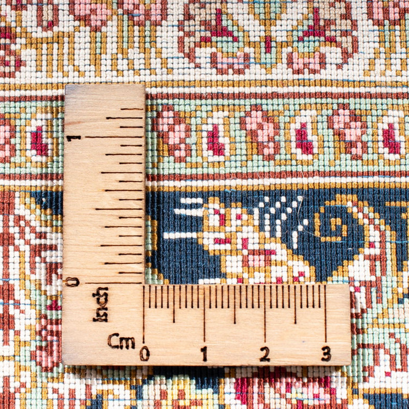 Silk Carpet - Ghom Silk - Premium - 152 x 102 cm - mörkblå