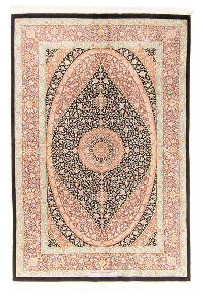 Qom silke Mattan 101x154cm - Persisk matta