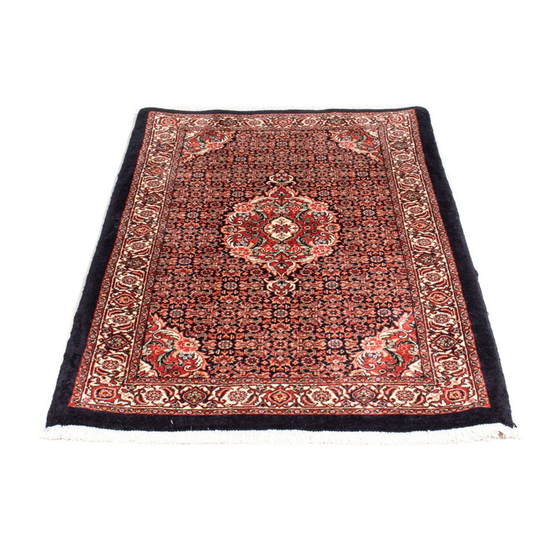 Persisk matta - Bijar - 145 x 72 cm - mörkblå