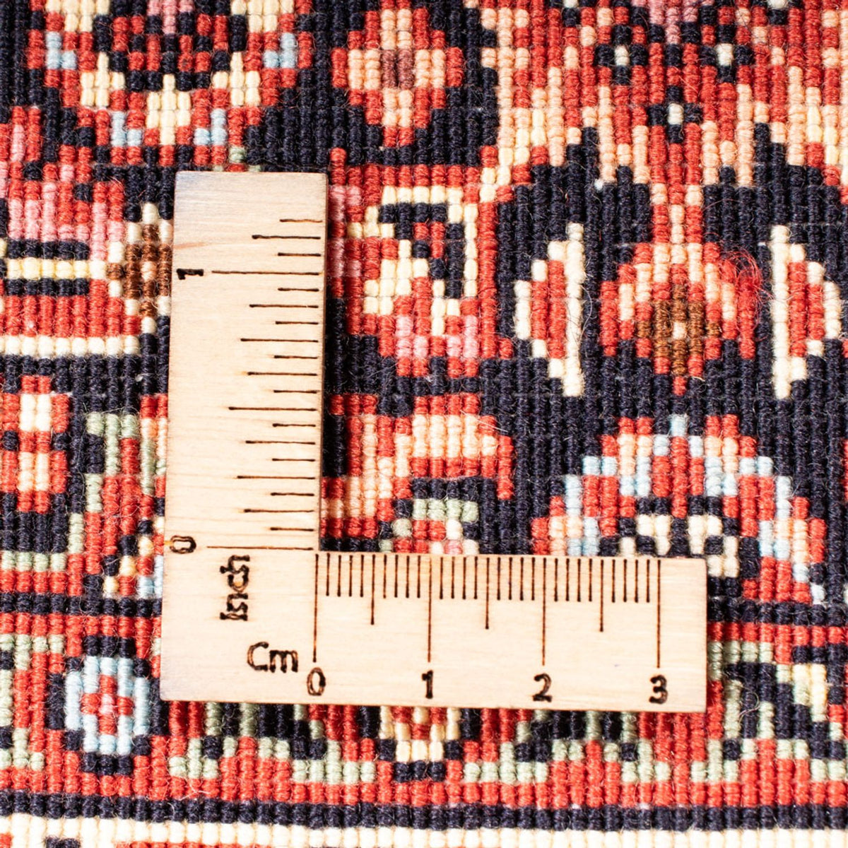 Persisk matta - Bijar - 145 x 72 cm - mörkblå