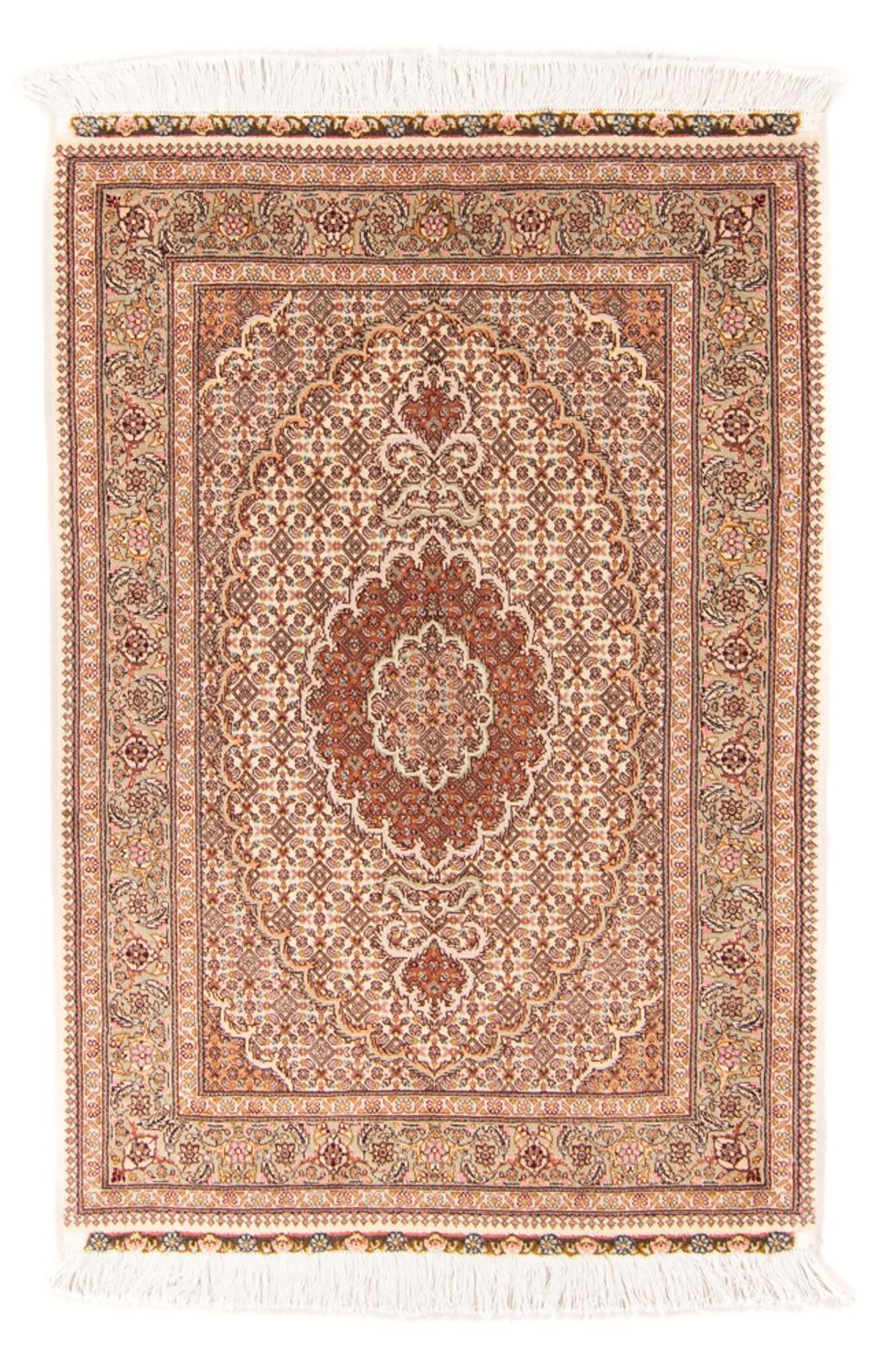 Persisk matta - Tabriz - Royal - 130 x 75 cm - beige