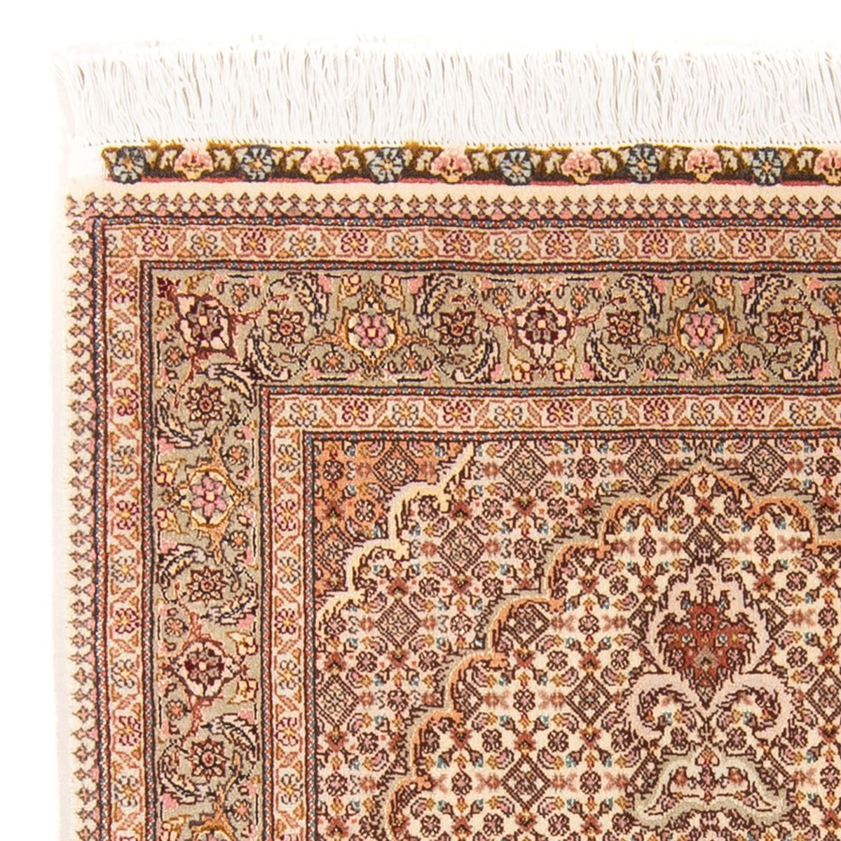 Persisk matta - Tabriz - Royal - 130 x 75 cm - beige
