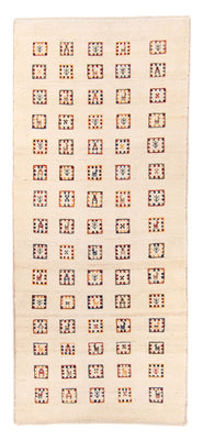 Runner Gabbeh-matta - Loribaft Persian - 200 x 82 cm - beige