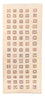 Runner Gabbeh-matta - Loribaft Persian - 200 x 82 cm - beige