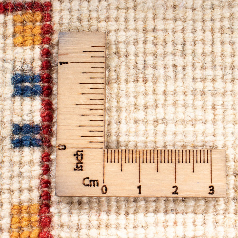 Runner Gabbeh-matta - Loribaft Persian - 200 x 82 cm - beige