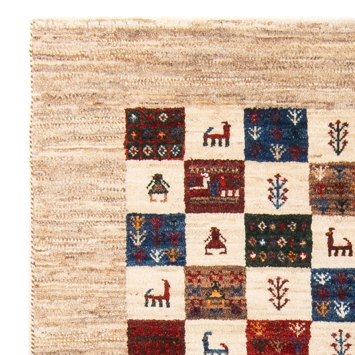 Loribaft Mattan 81x129cm - Perserteppich Wollteppich