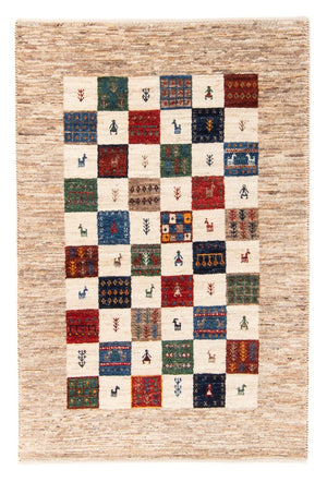 Gabbeh-matta - Loribaft Persian - 125 x 86 cm - flerfärgad