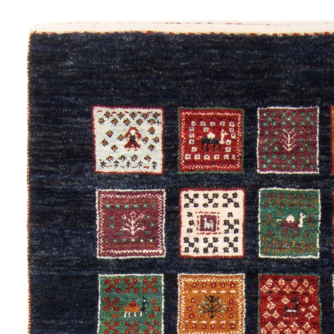 Loribaft Mattan 120x87cm - Perserteppich Wollteppich