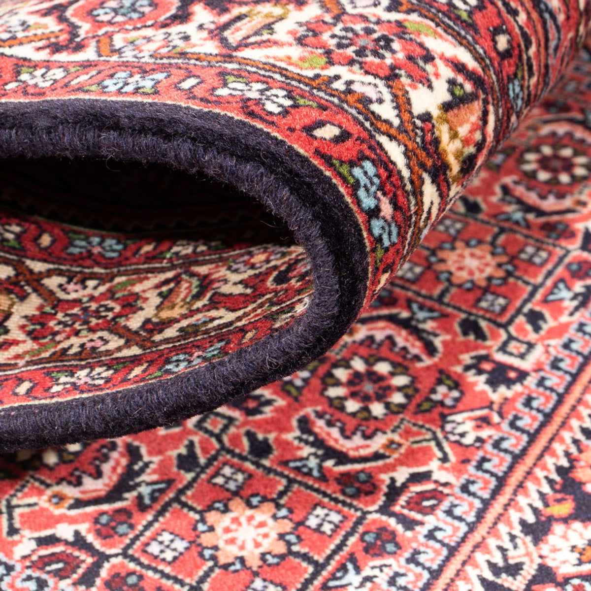 Persisk matta - Bijar - Royal - 155 x 87 cm - röd