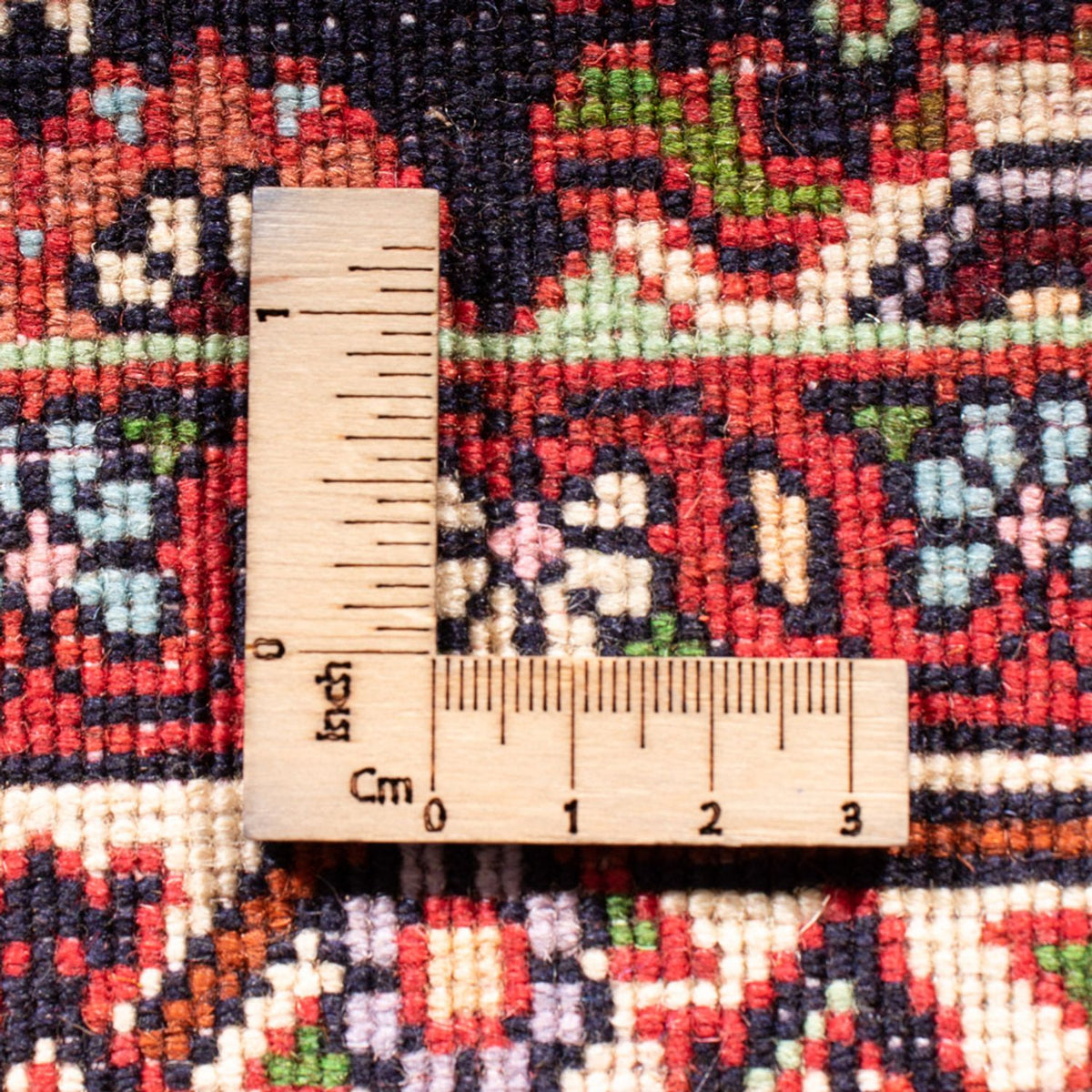 Persisk matta - Bijar - Royal - 155 x 87 cm - röd