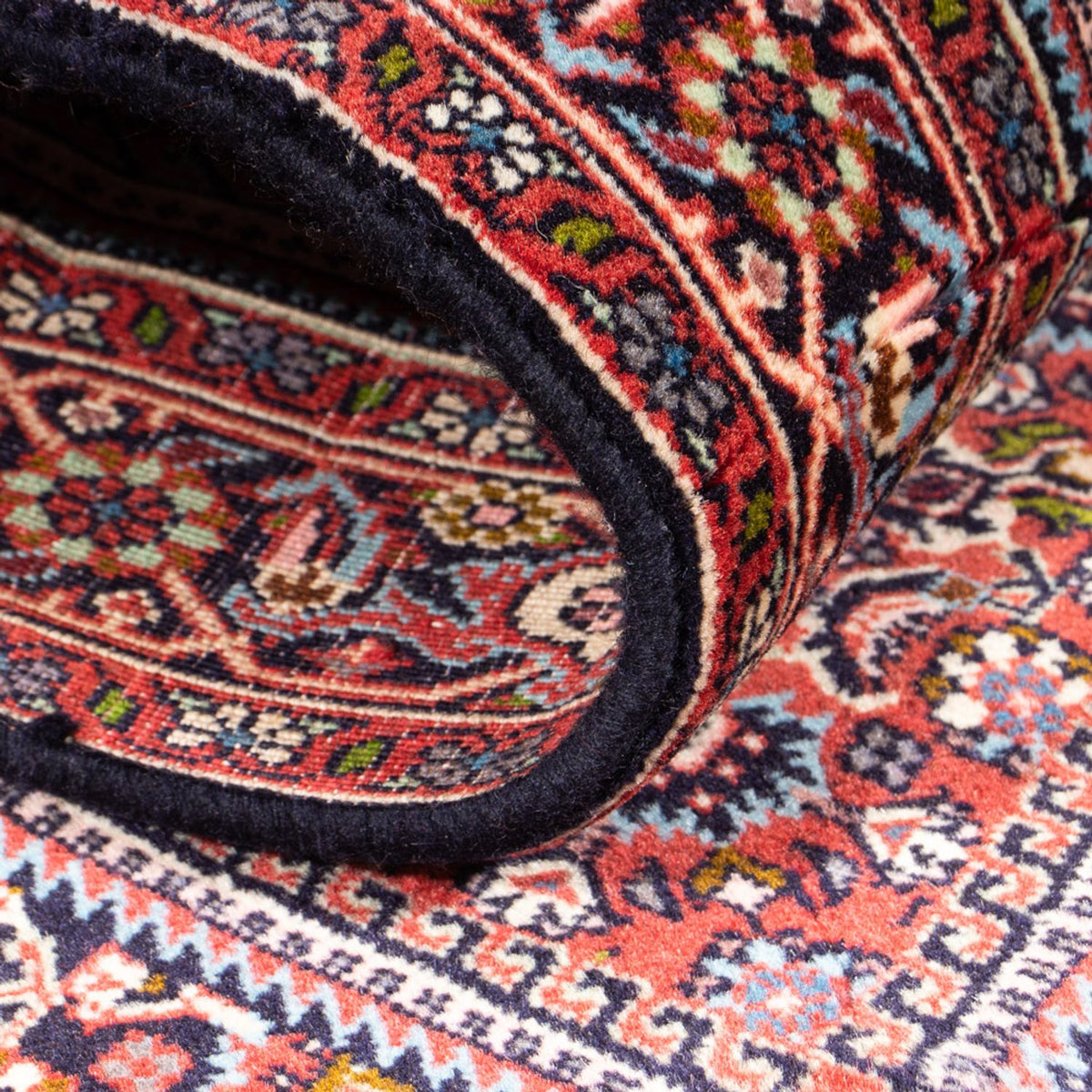 Persisk matta - Bijar - Royal - 155 x 84 cm - röd