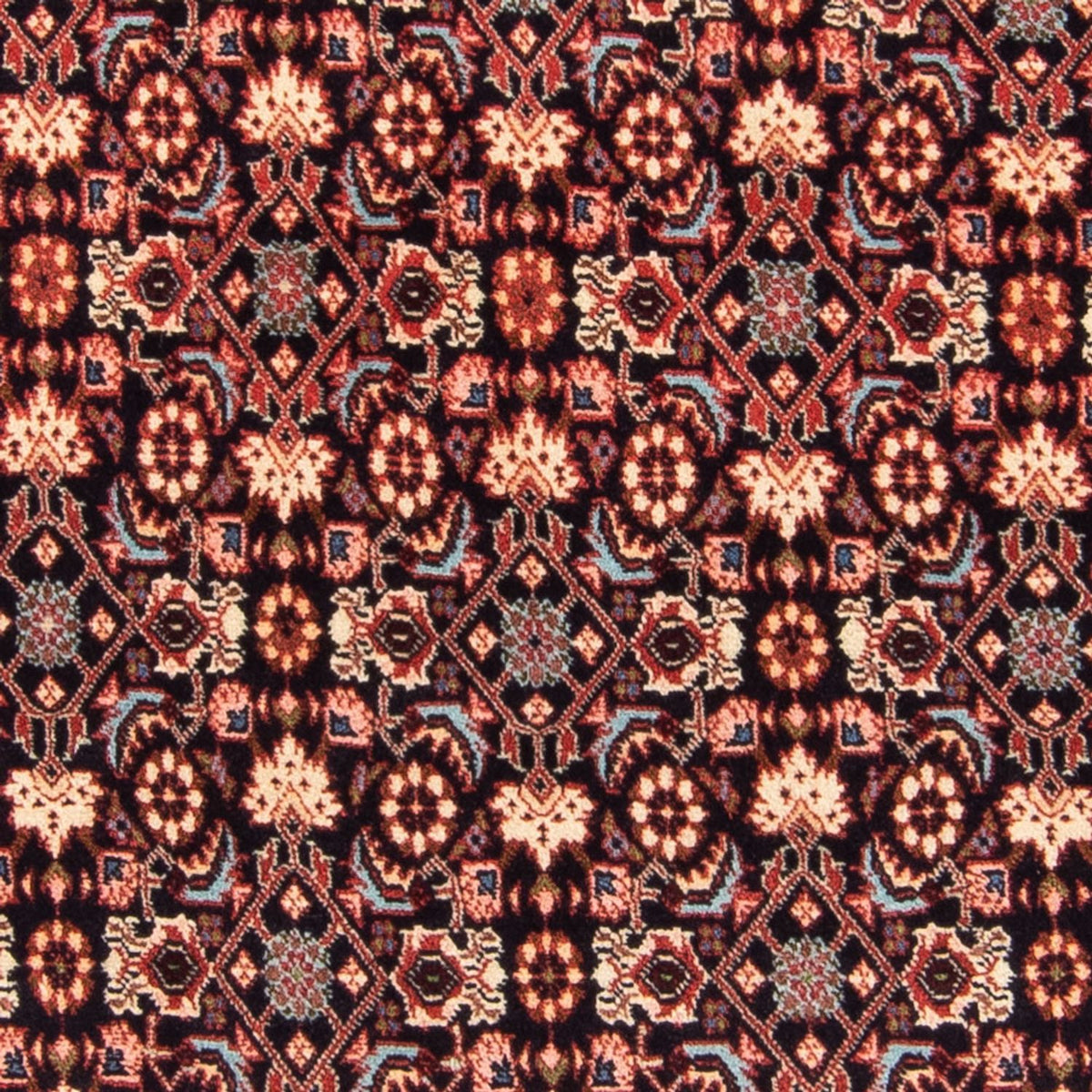 Persisk matta - Bijar - Royal - 149 x 85 cm - mörkblå