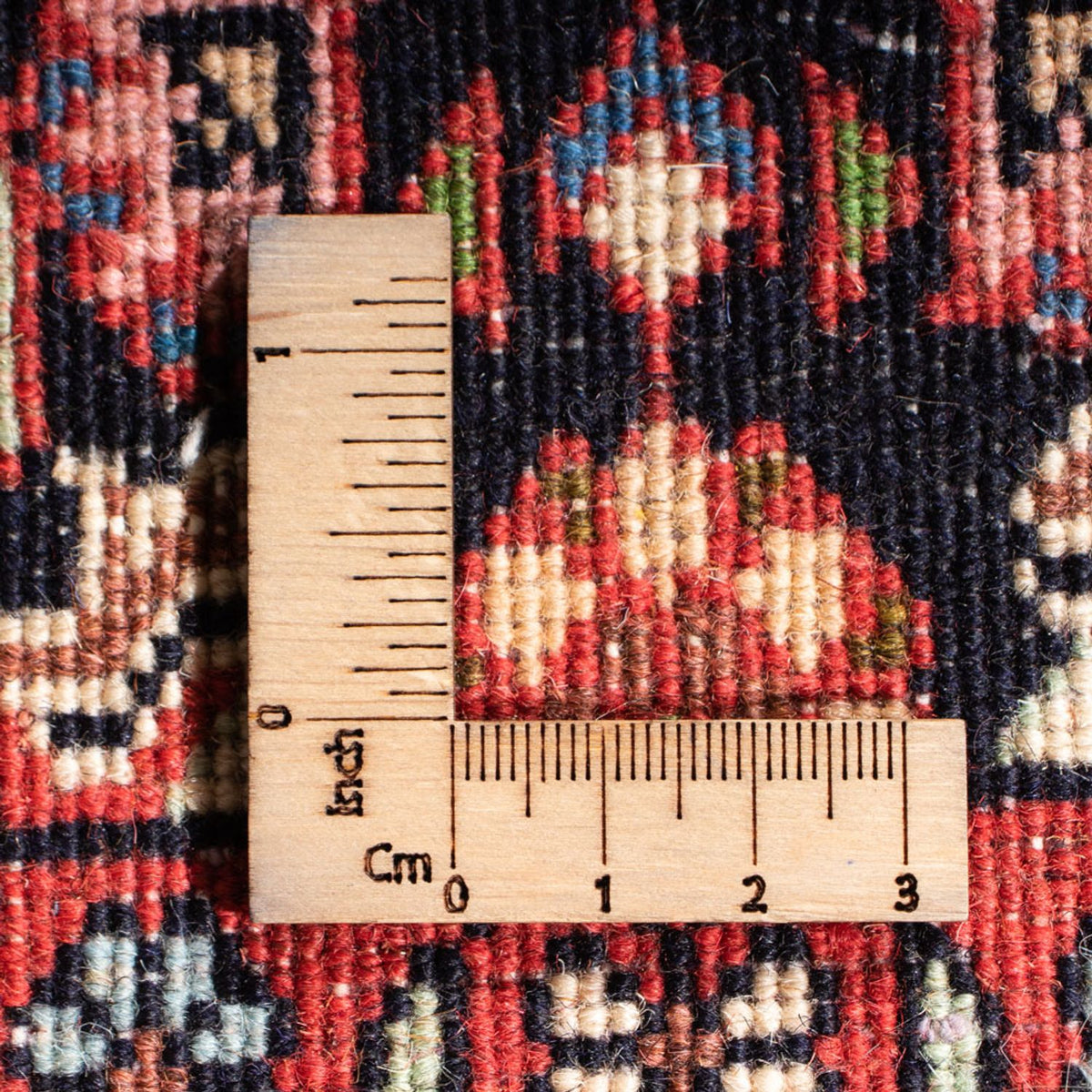 Persisk matta - Bijar - Royal - 149 x 85 cm - mörkblå