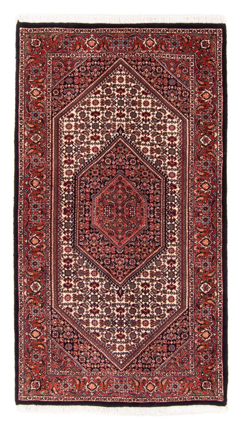 Persisk matta - Bijar - Royal - 138 x 78 cm - beige