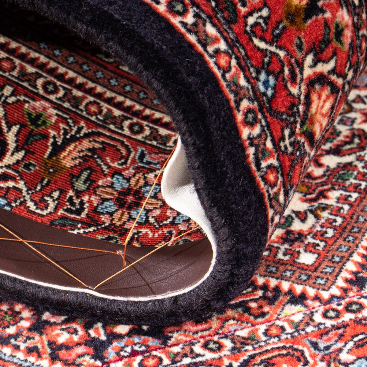 Persisk matta - Bijar - Royal - 138 x 78 cm - beige