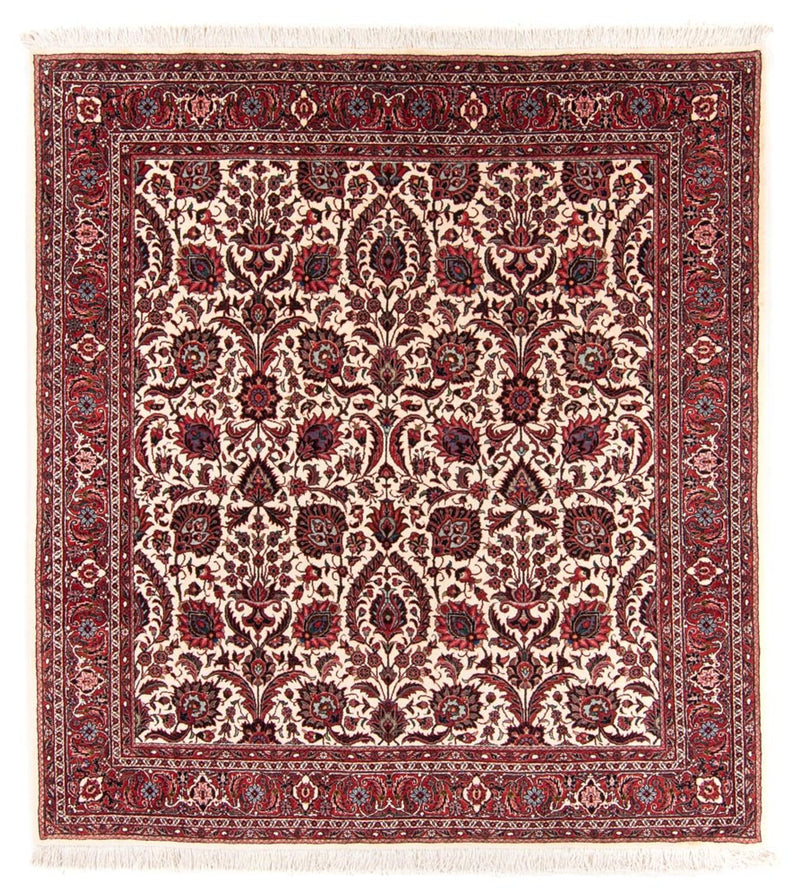 Persisk matta - Bijar - Royal - 159 x 153 cm - beige