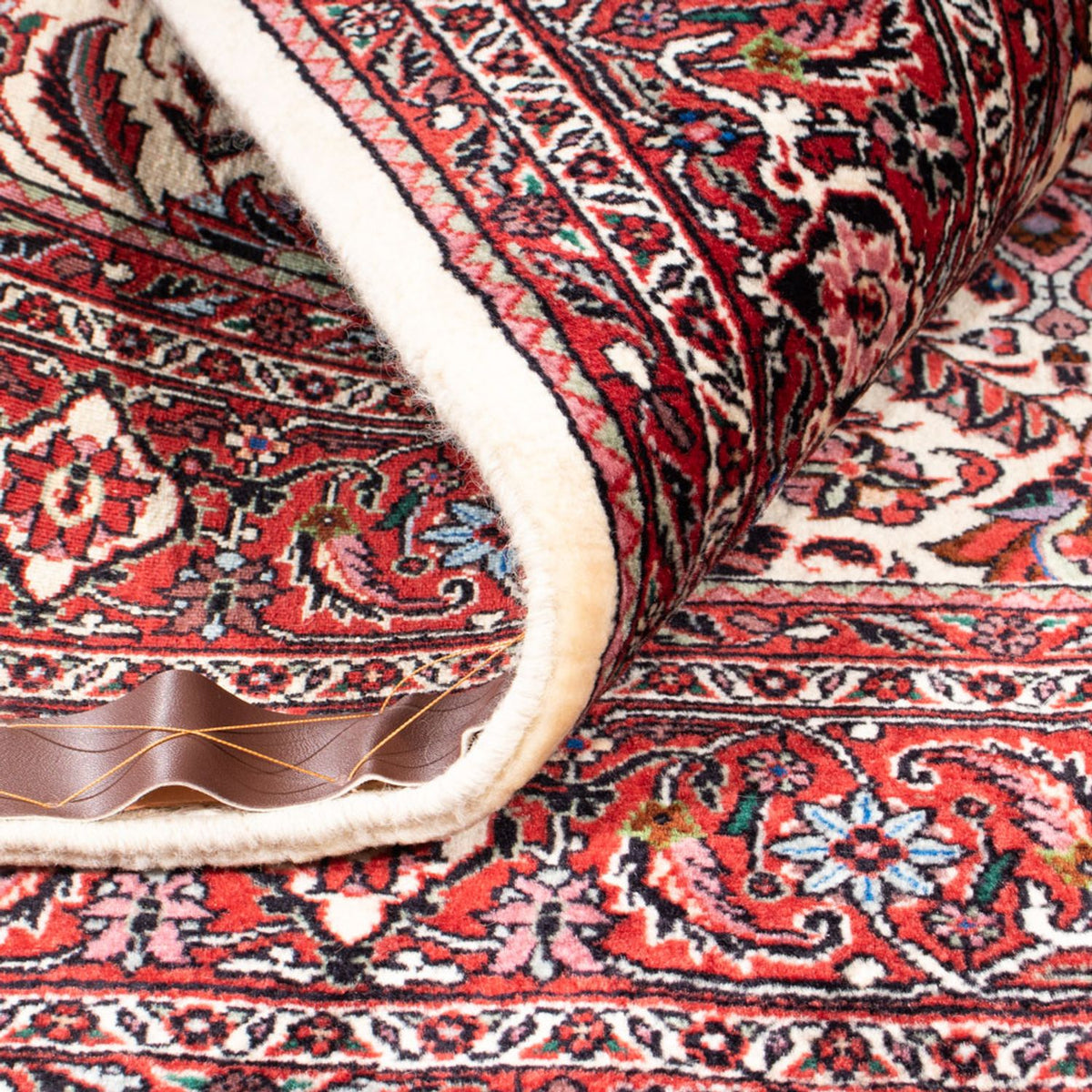 Persisk matta - Bijar - Royal - 159 x 153 cm - beige