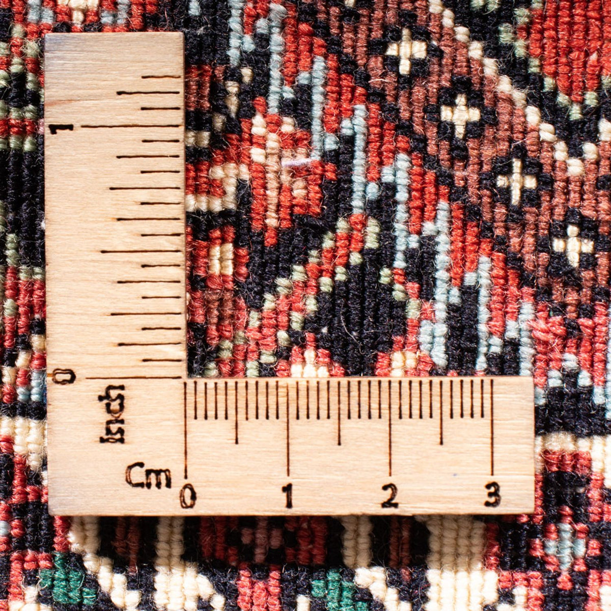 Persisk matta - Bijar - Royal - 140 x 92 cm - röd