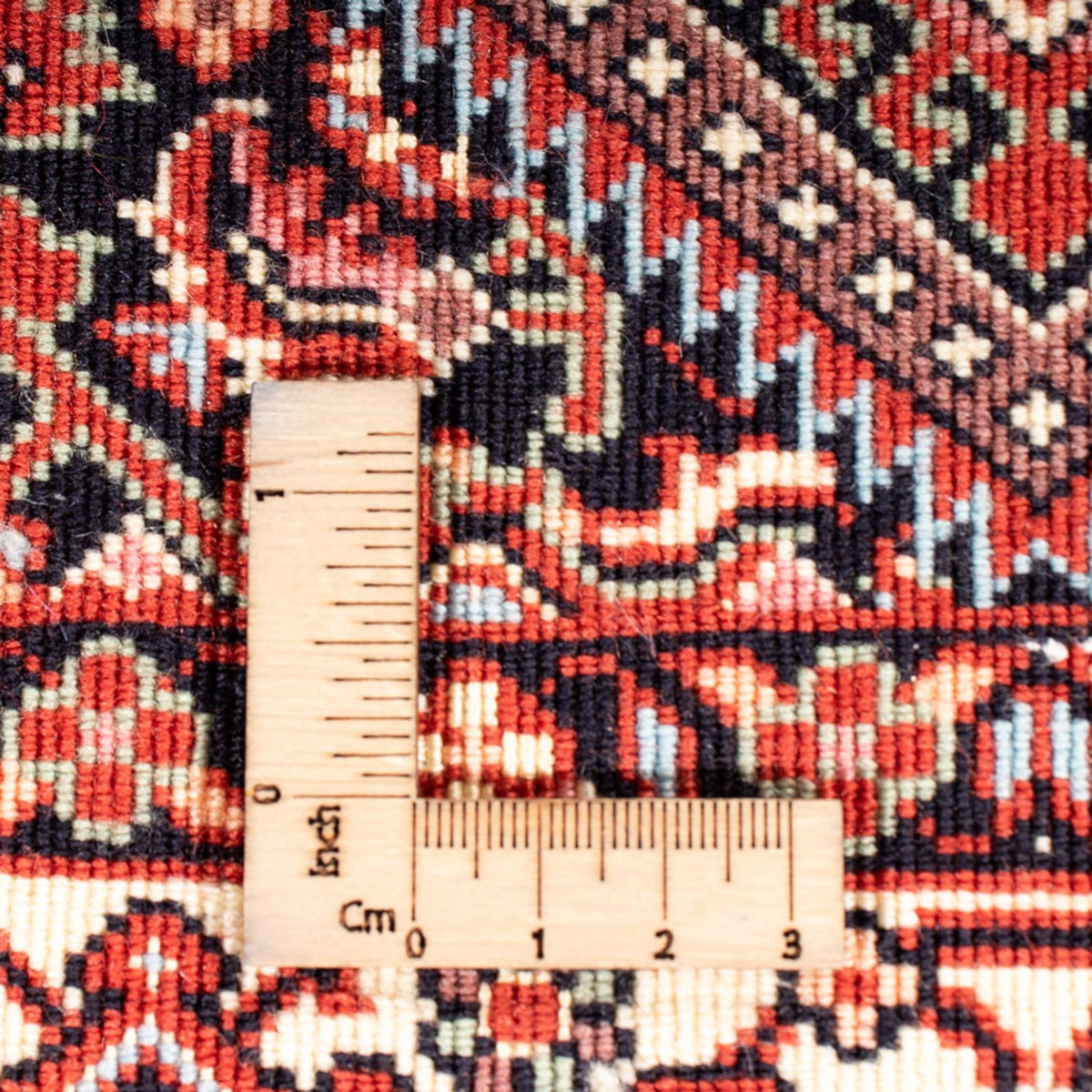 Persisk matta - Bijar - Royal - 150 x 90 cm - röd