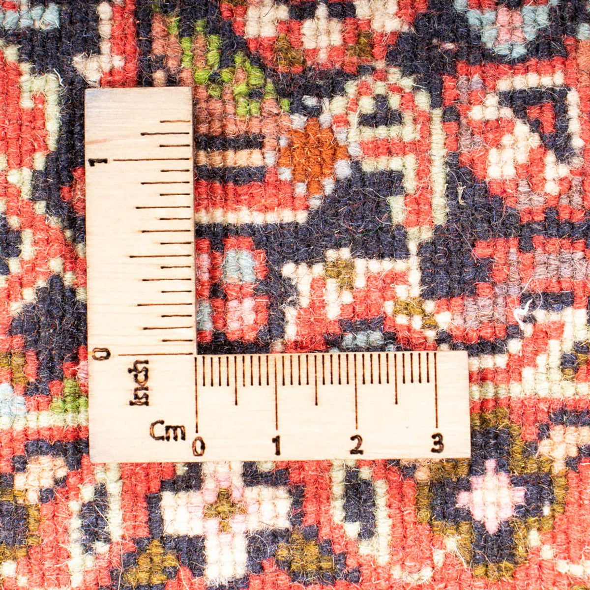 Persisk matta - Bijar - Royal - 137 x 81 cm - röd