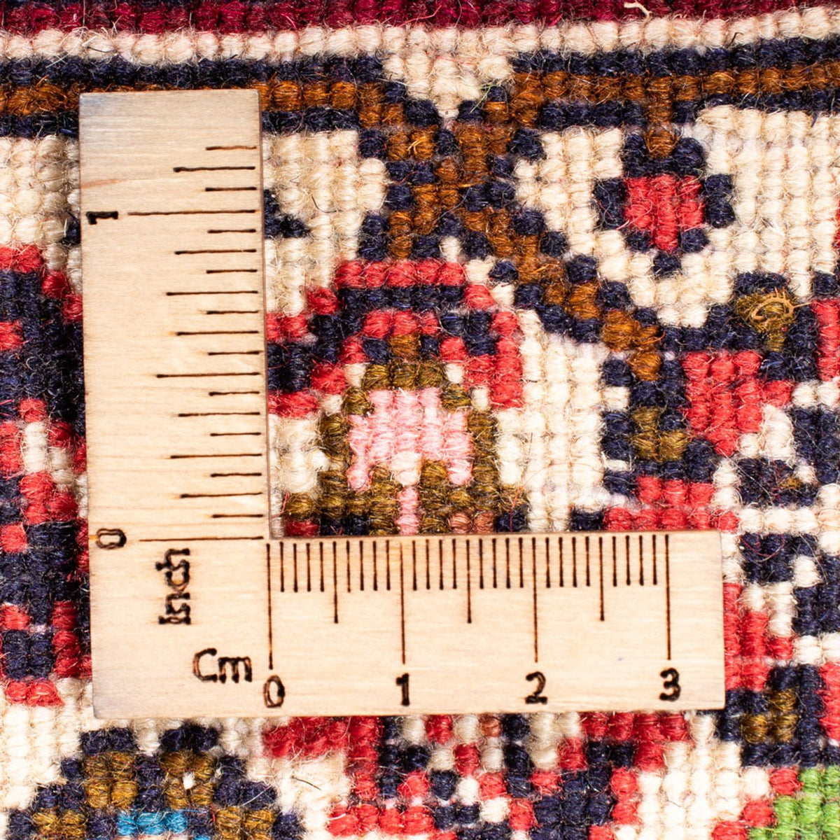 Persisk matta - Bijar - Royal - 146 x 86 cm - röd