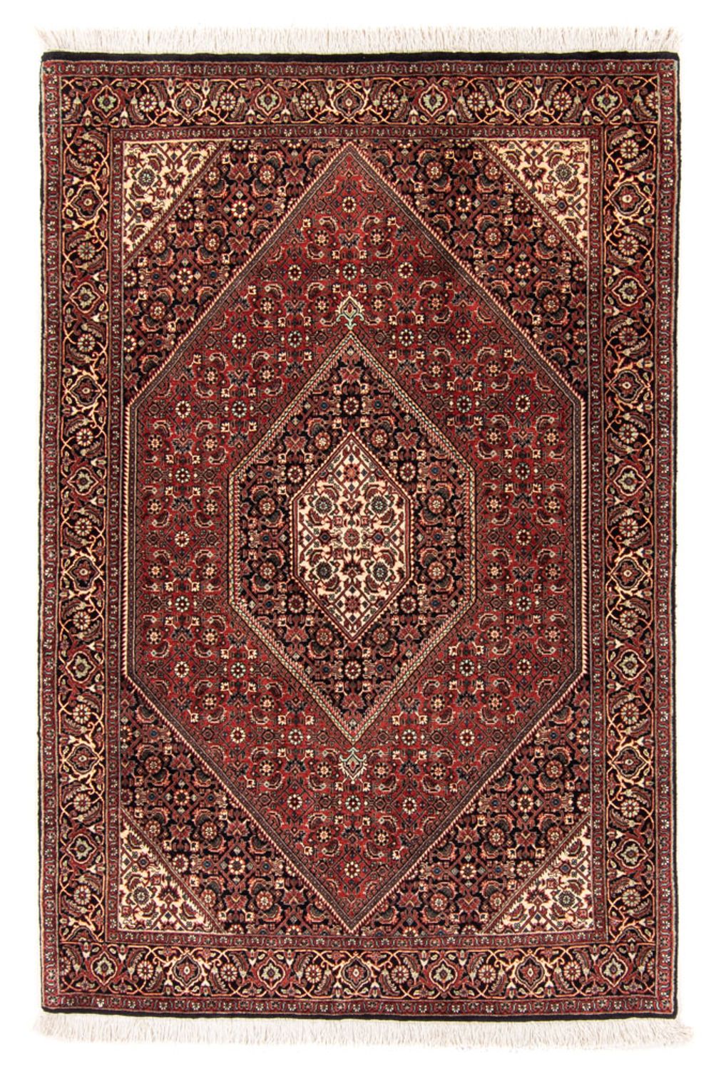 Persisk matta - Bijar - Royal - 181 x 112 cm - röd