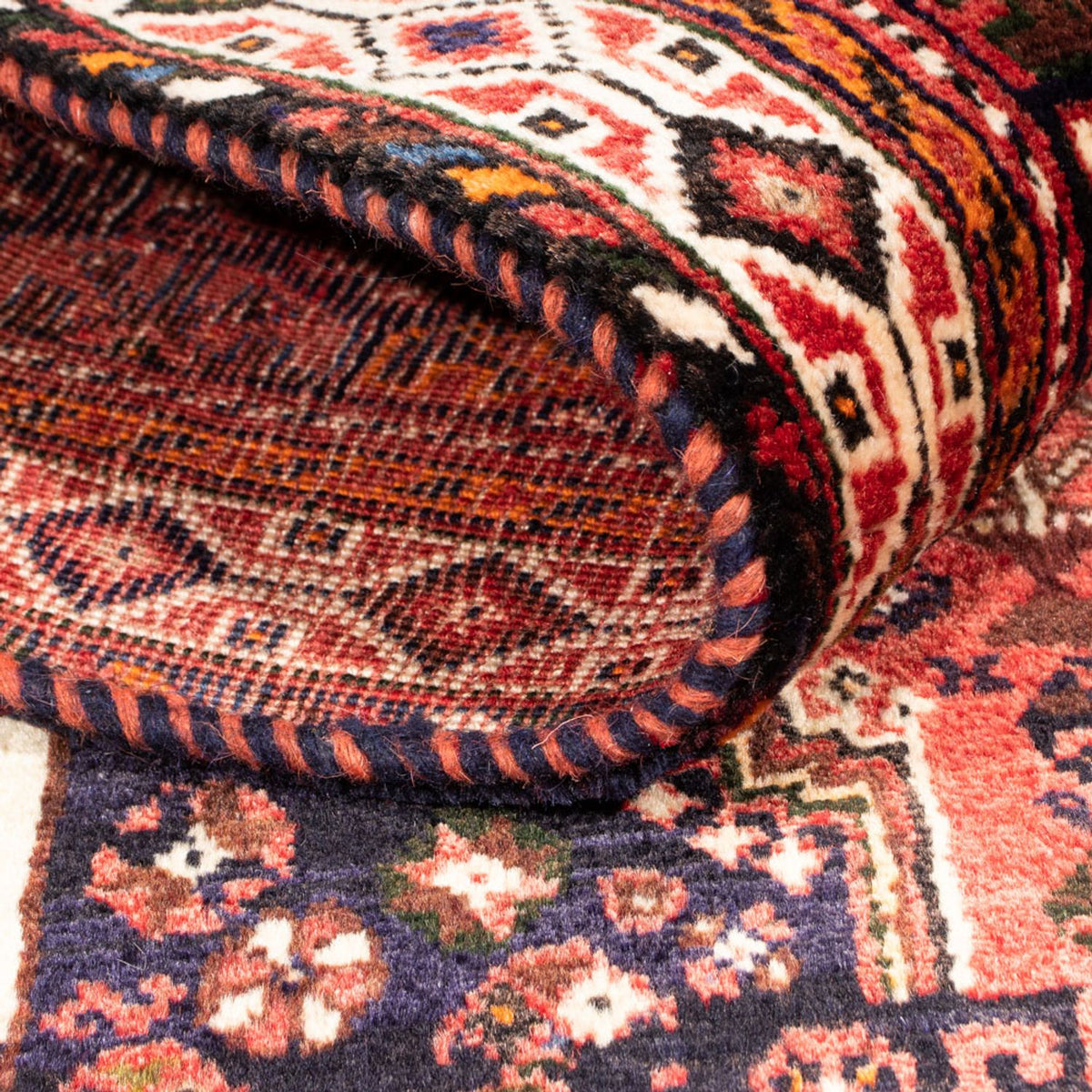 Persisk matta - Nomadic - 156 x 114 cm - röd