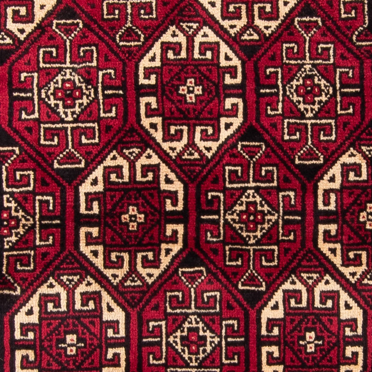 Runner Baluch-matta - 198 x 102 cm - röd