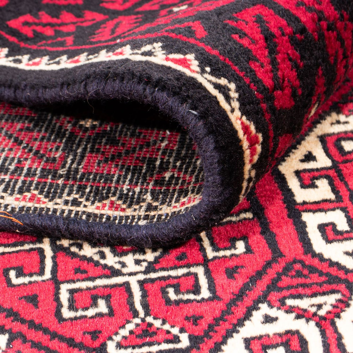 Runner Baluch-matta - 198 x 102 cm - röd