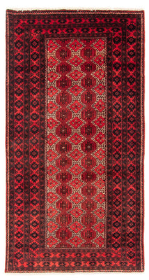 Runner Baluch-matta - 191 x 95 cm - röd