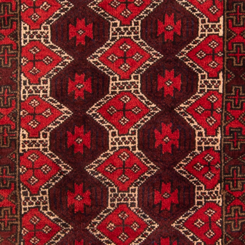 Runner Baluch-matta - 190 x 95 cm - röd