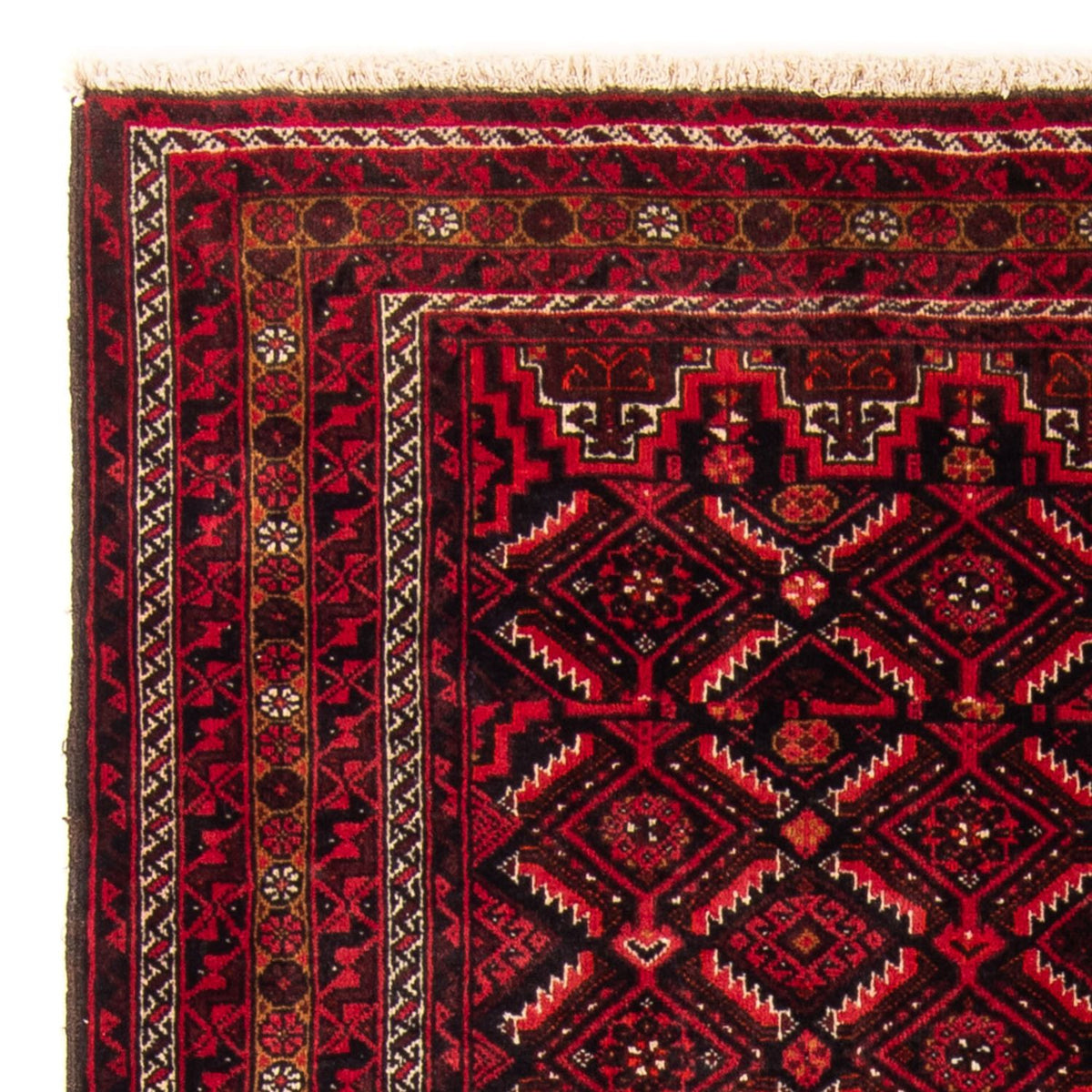 Baluch-matta - 182 x 102 cm - mörkblå