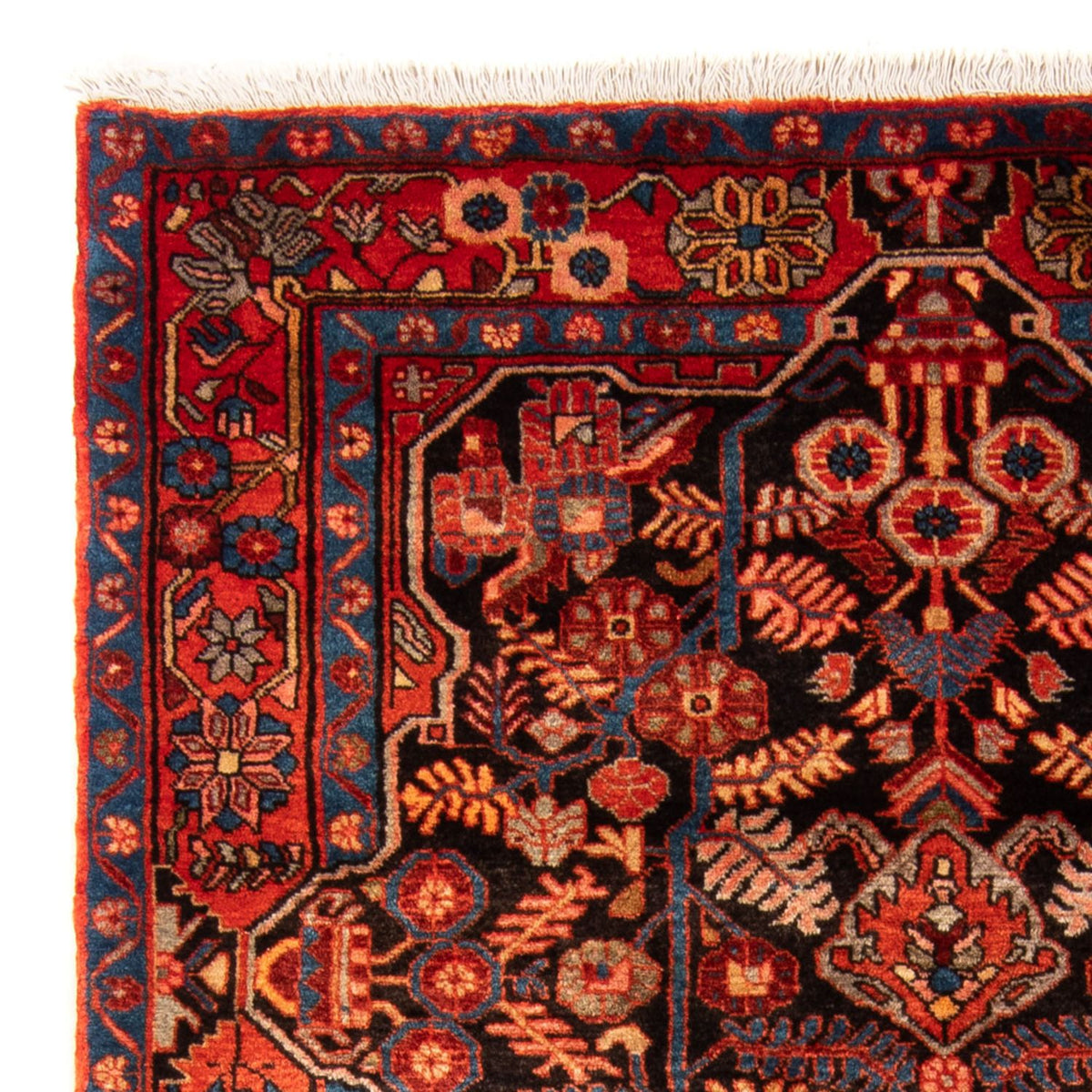 Persisk matta - Nomadic - 196 x 122 cm - mörkblå