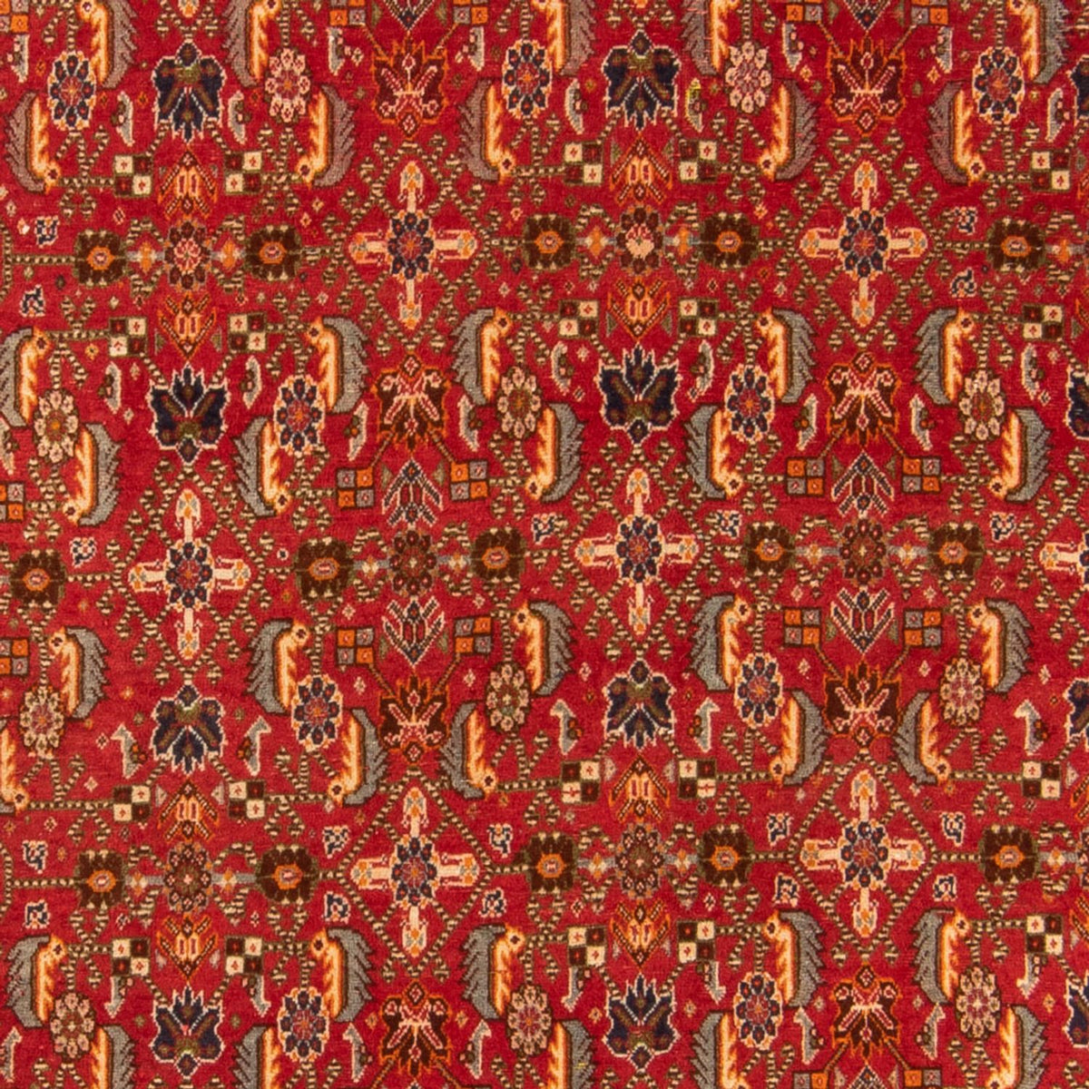 Gabbeh-matta - Kashkuli Persiska - 192 x 130 cm - röd