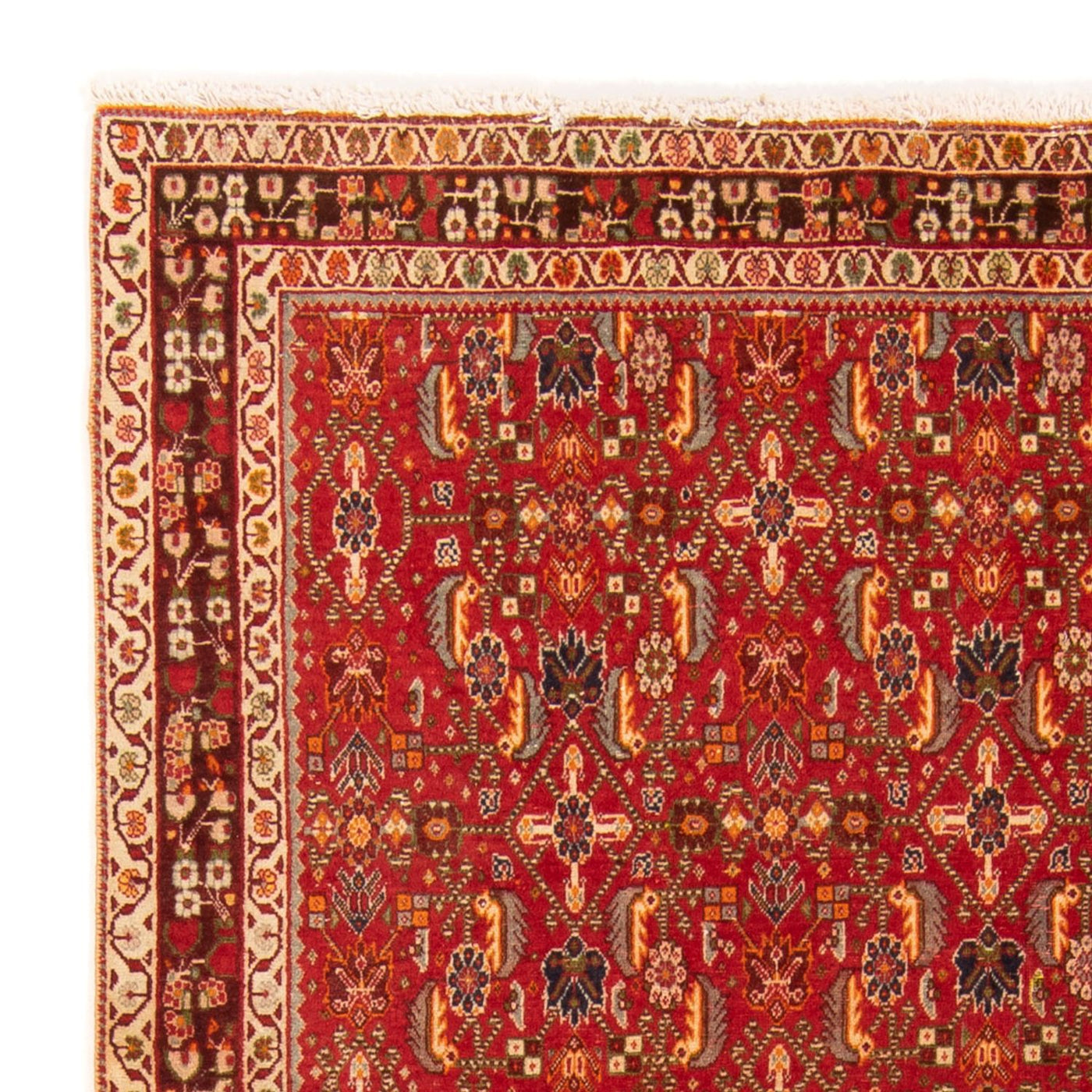 Gabbeh-matta - Kashkuli Persiska - 192 x 130 cm - röd