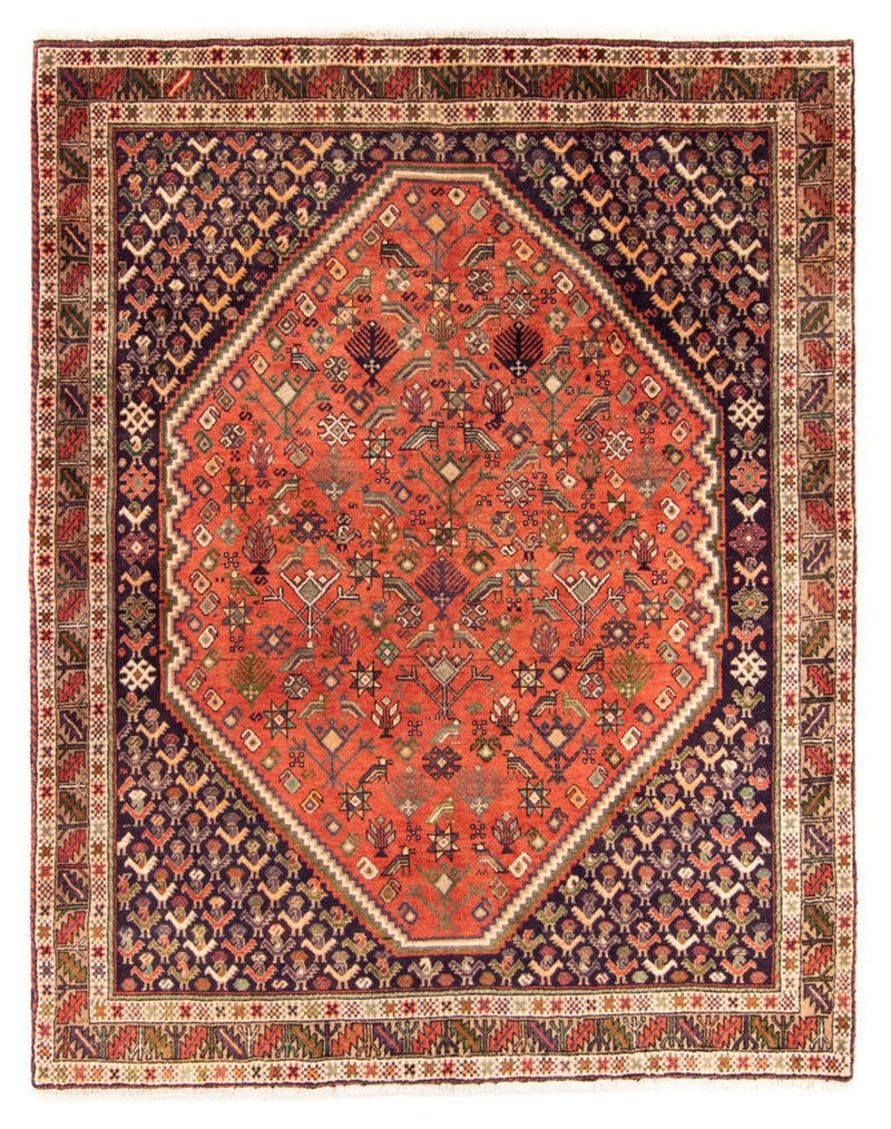 Persisk matta - Nomadic - 205 x 158 cm - orange