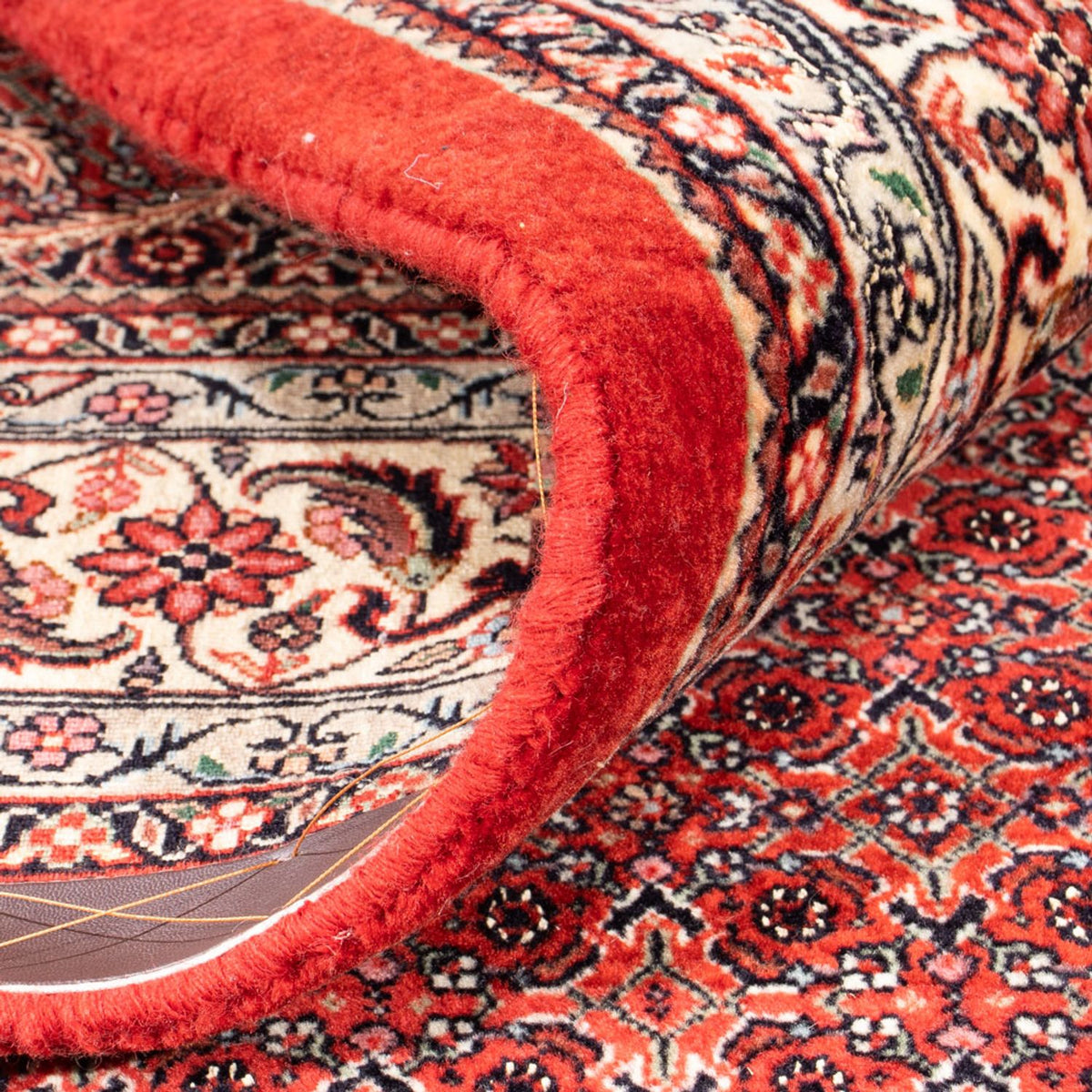 Persisk matta - Bijar - Royal - 209 x 153 cm - röd