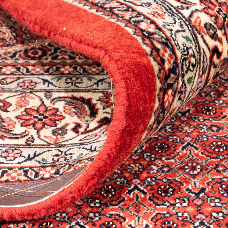 Persisk matta - Bijar - Royal - 209 x 153 cm - röd