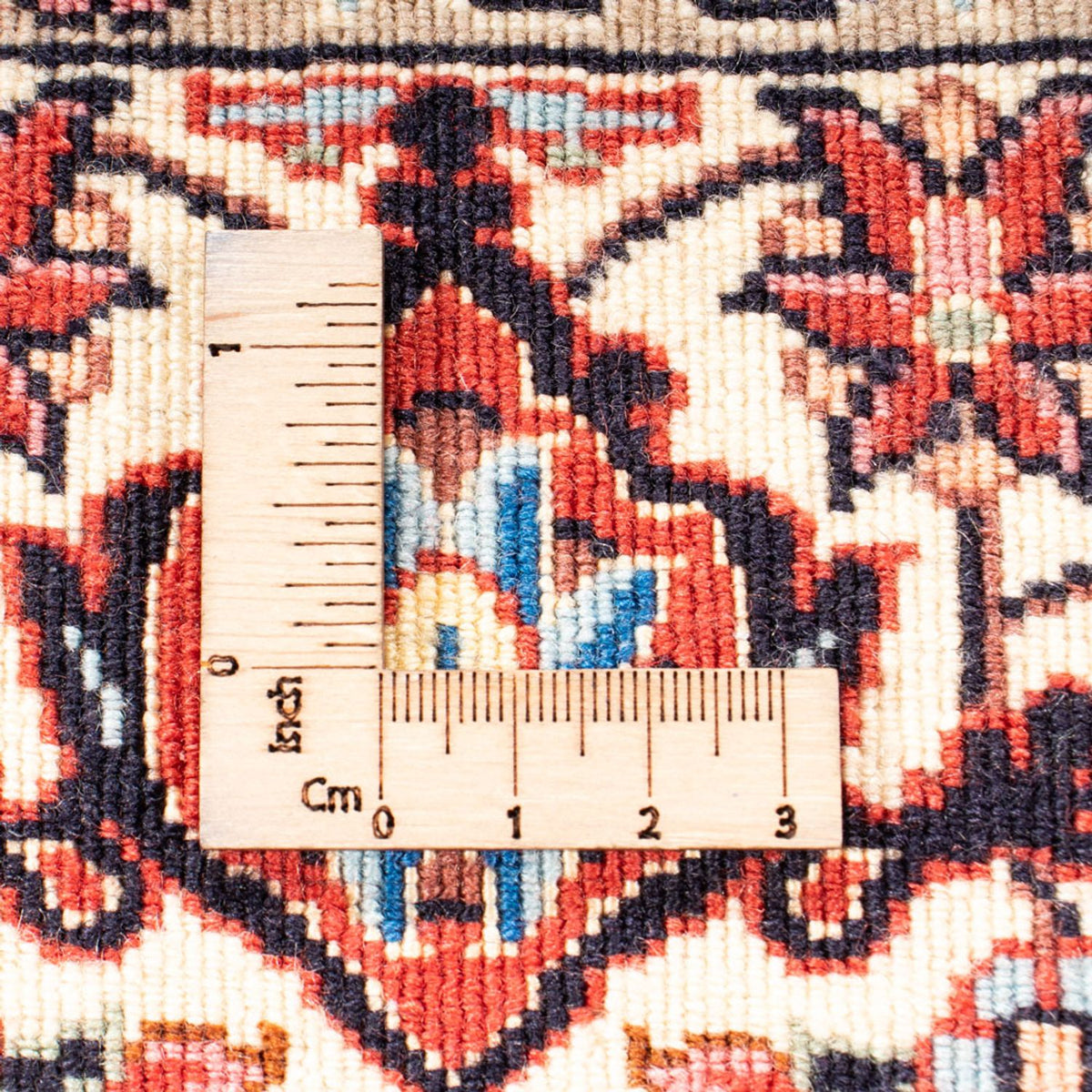 Persisk matta - Bijar - Royal - 209 x 153 cm - röd