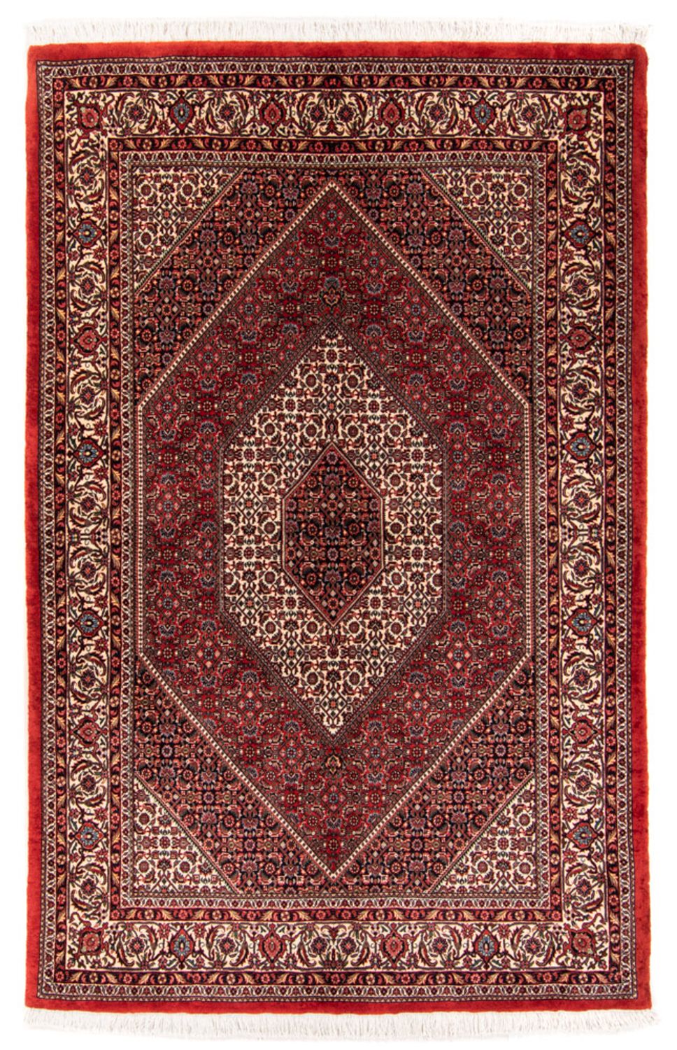 Persisk matta - Bijar - Royal - 224 x 144 cm - röd